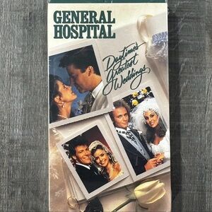 💞 New Vintage General Hospital Daytime’s Greatest Weddings VHS Tape
